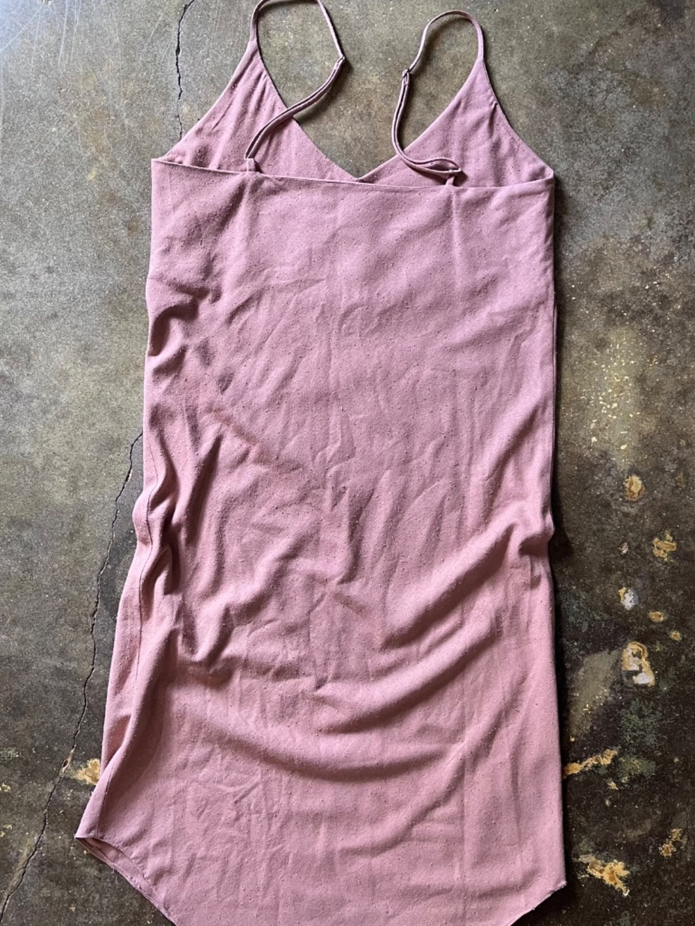 Ozma of California Bias Slip Dress, Silk Noil, XS - Picture 7 of 8